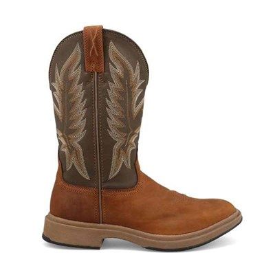 TWISTED  X MENS 11" ULTRALITE X™ WESTERN BOOT, Color: DARK BROWN, Size: 8D