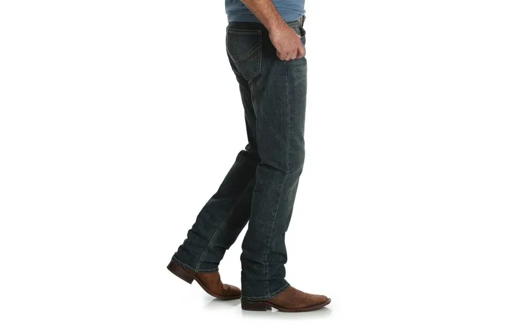 MENS WRANGLER 20X NO. 44 SLIM FIT STRAIGHT LEG JEAN, Color: DENIM, Size: 30 X 30