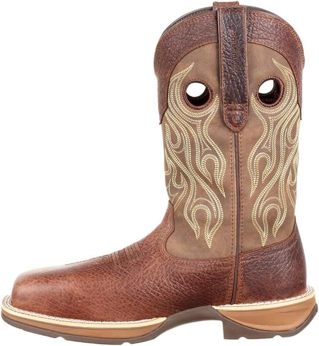 DURANGO MEN'S REBEL COMPOSITE TOE WATERPROOF WESTERN WORK BOOT, Color: BROWN, Size: 13W