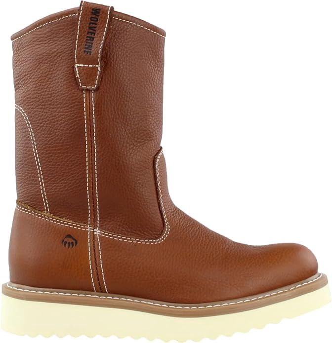 WOLVERINE MEN'S 10-INCH WELLINGTON WORK BOOT, Color: BROWN, Size: 13M