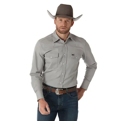 WRANGLER MEN'S LONG SLEEVE WORK SHIRT- MACW03H WRANGLER MEN'S LONG SLEEVE WORK SHIRT- MACW03H