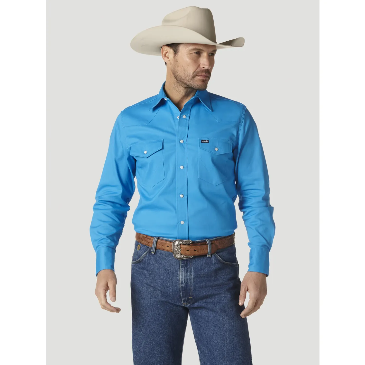 WRANGLER MACW05B ADVANCED COMFORT LONG SLEEVE WORKSHIRT