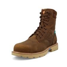 TWISTED X MEN'S 8" WORK BOOT-MXCAW01, Size: 8M