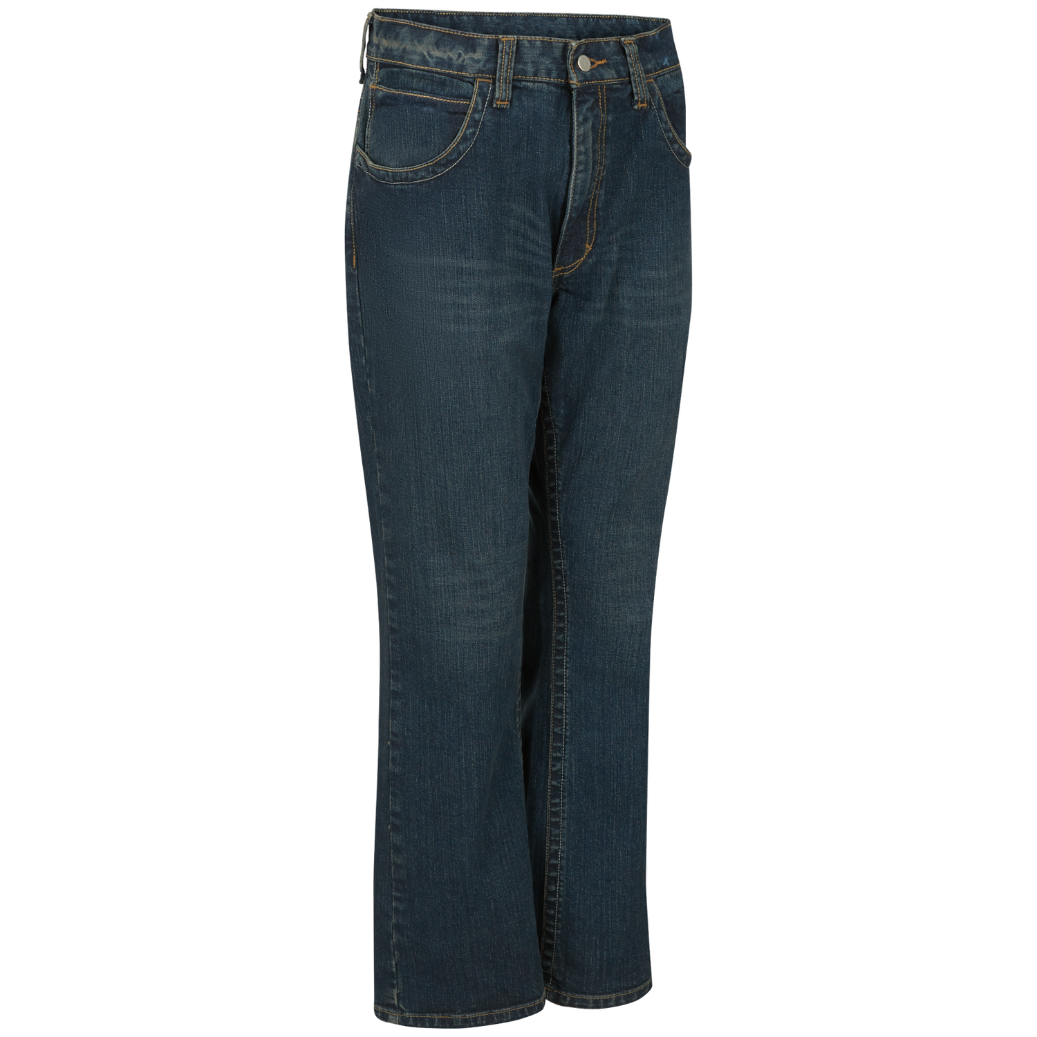 BULWARK MEN'S FR RELAXED FIT BOOTCUT JEANS-PSJ2 SD, Color: DENIM, Size: 33X30