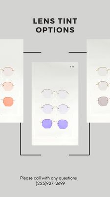 Lens Tint