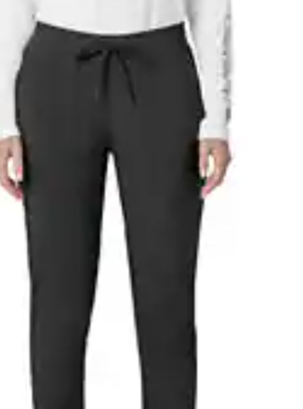 CARHARTT WOMEN'S FORCE CROSS FLEX CARGO JOGGER SCRUB PANT-C53110, Color: BLACK, Size: SM