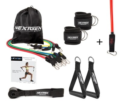 Resistance Tubes Set - 200LBS ULTIMATE