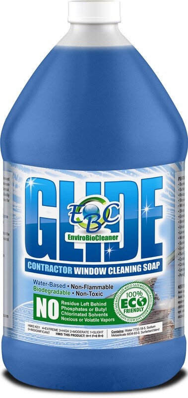 EBC GLIDE Contractor Window Cleaning Soap 1 gallon