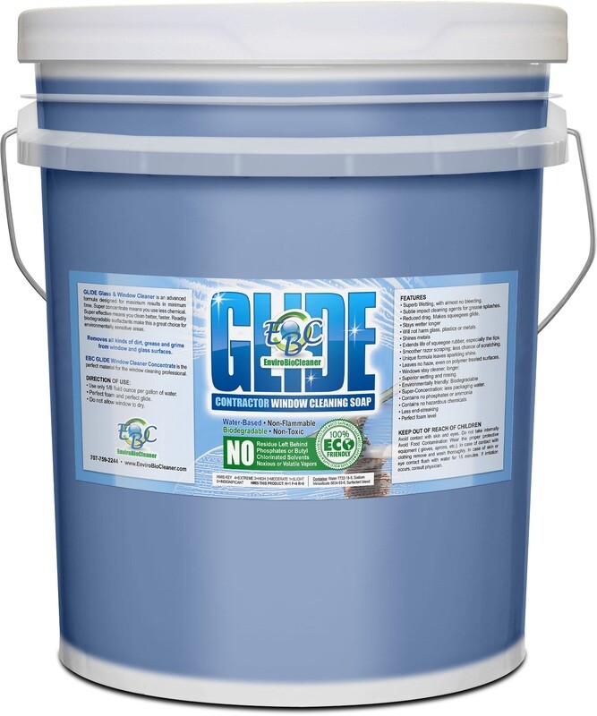 EBC GLIDE Contractor Window Cleaner Soap 5 gallon