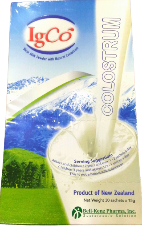 IgCo Natural Colostrum 3 Box