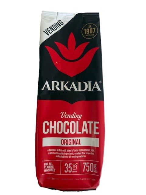 Arkadia Vending Chocolate 750gm