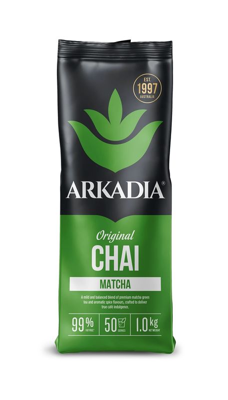 Arkadia Matcha Chai Latte 1kilo