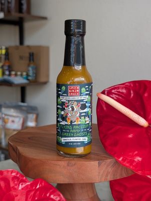 Spicy Ninja Sauce | Flying Raccoons and the Army of the Green Ghosts!  Hot Sauce