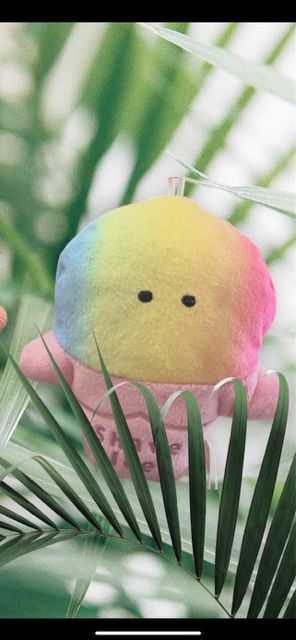 HKB | Plush Key Chain, Type: Shaved Ice