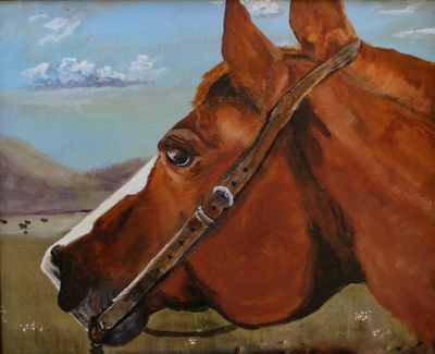 All Is Calm - Original 8x10 Framed Acrylic