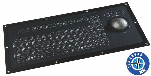 NSI IEC6094 marine ECDIS keyboard - panel mount