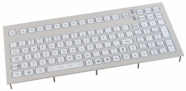 NSI Compact industrial panel mount keyboard