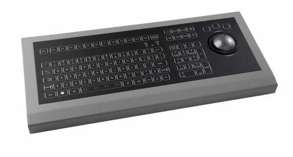 NSI LED backlit waterproof keyboard - desktop