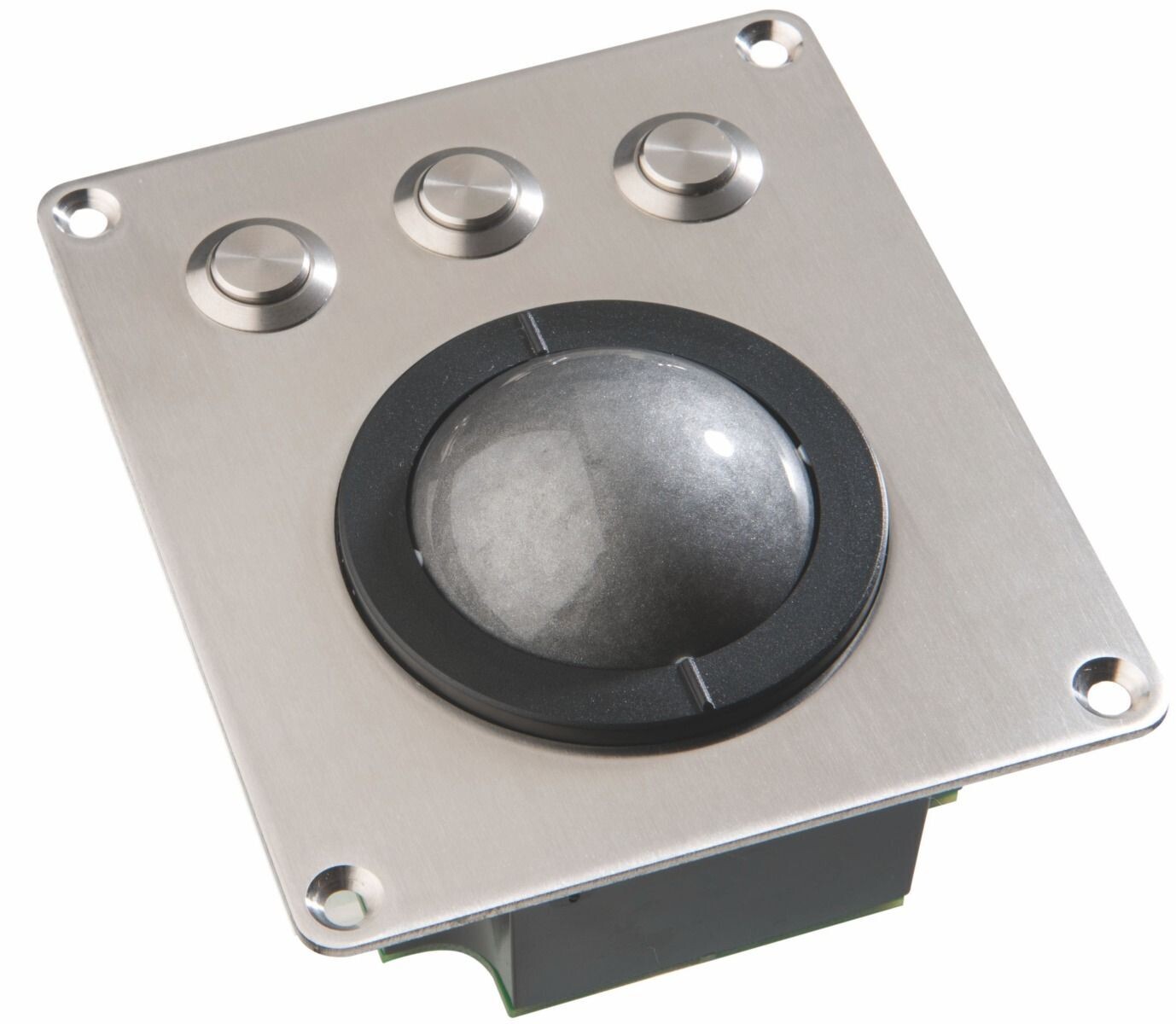 NSI IEC60945 marine IP68 trackballs - panel mount