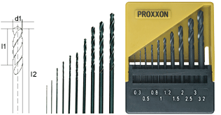 Proxxon poranteräsarja 10 kpl 28874