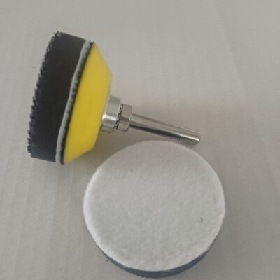 Hiontapadi 50mm + 2 kpl pehmusteita