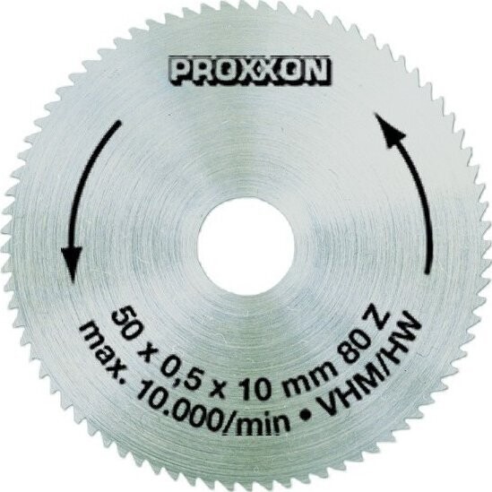 Proxxon kovametalliterä 80h 28011