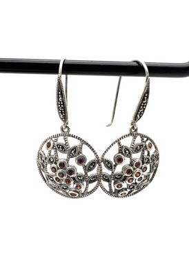 RC Floral Circle Earrings - RCCFE