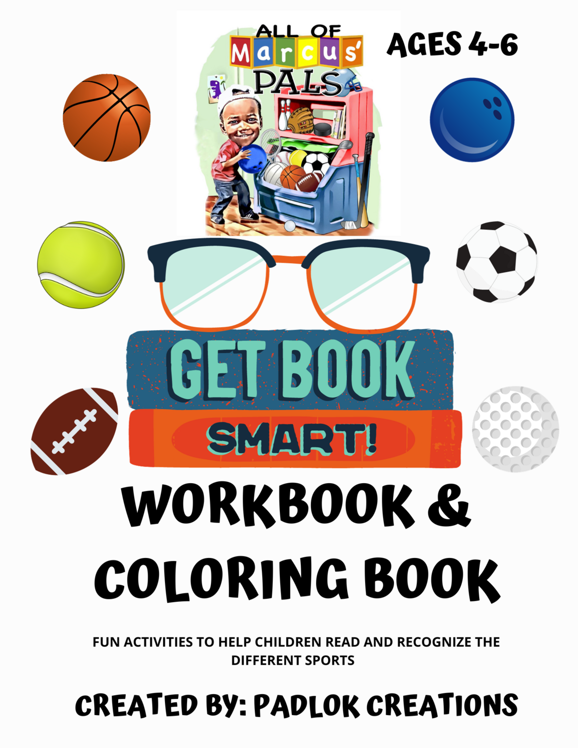 All of Marcus' Pals Workbook and Coloring Book (DIGITAL)