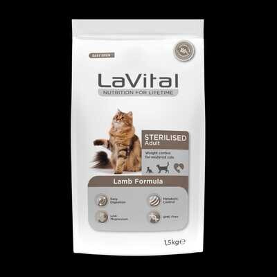 Lavital Cat Sterilised Adult 
Lamb