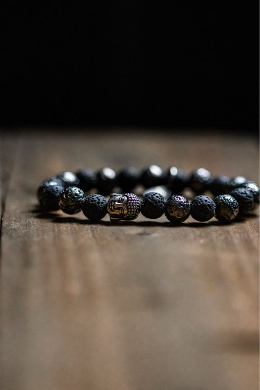Armband „Erde & Feuer“ – Die Kraft der Elemente am Handgelenk