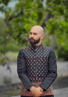 Premium Embroidered Waistcoat