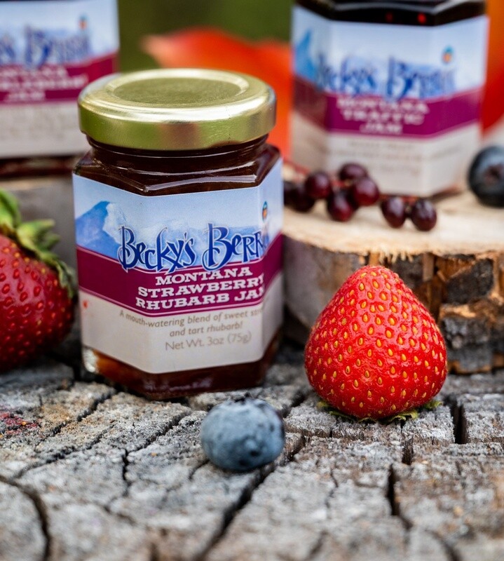 Montana Strawberry Rhubarb Jam
