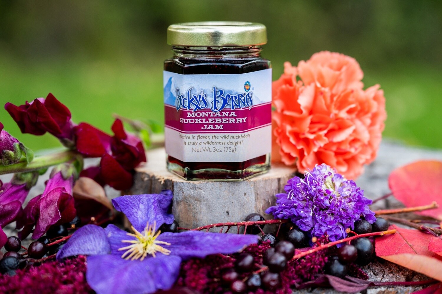 Montana Huckleberry Jam 3oz