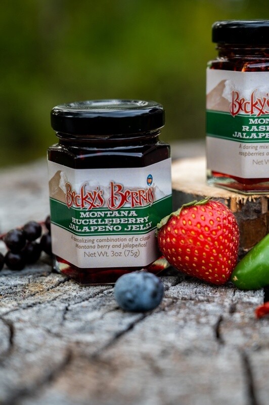 Montana Huckleberry Jalapeno Jelly