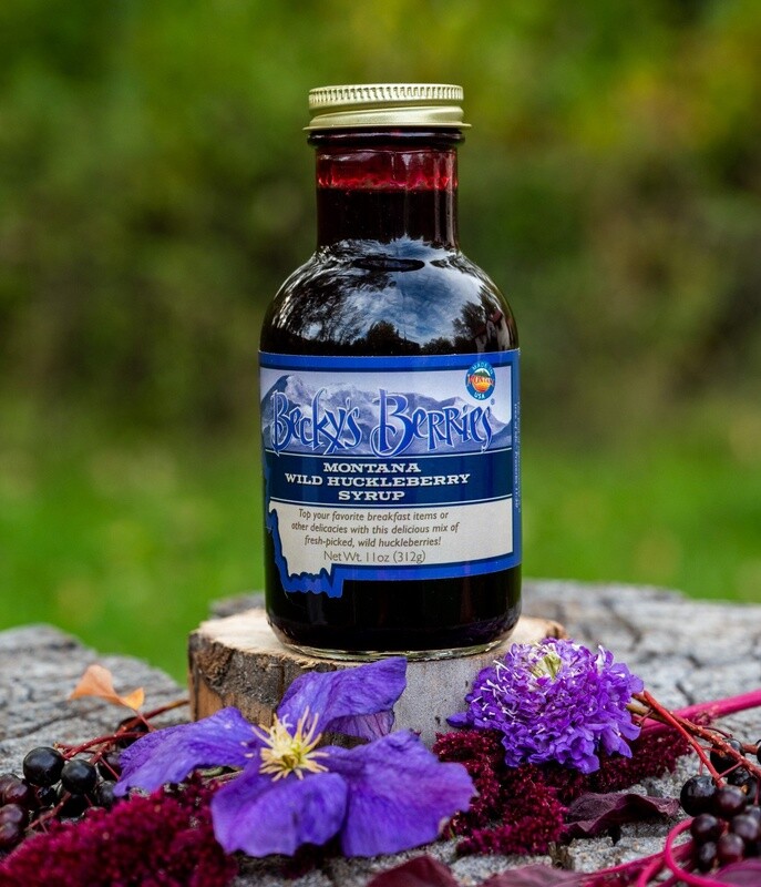 Montana Wild Huckleberry Syrup