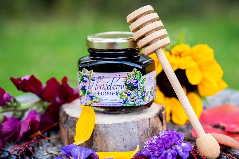Wild Huckleberry Honey