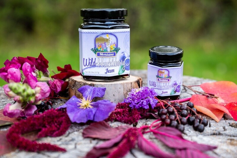 Wild Huckleberry Jam 8 oz.
