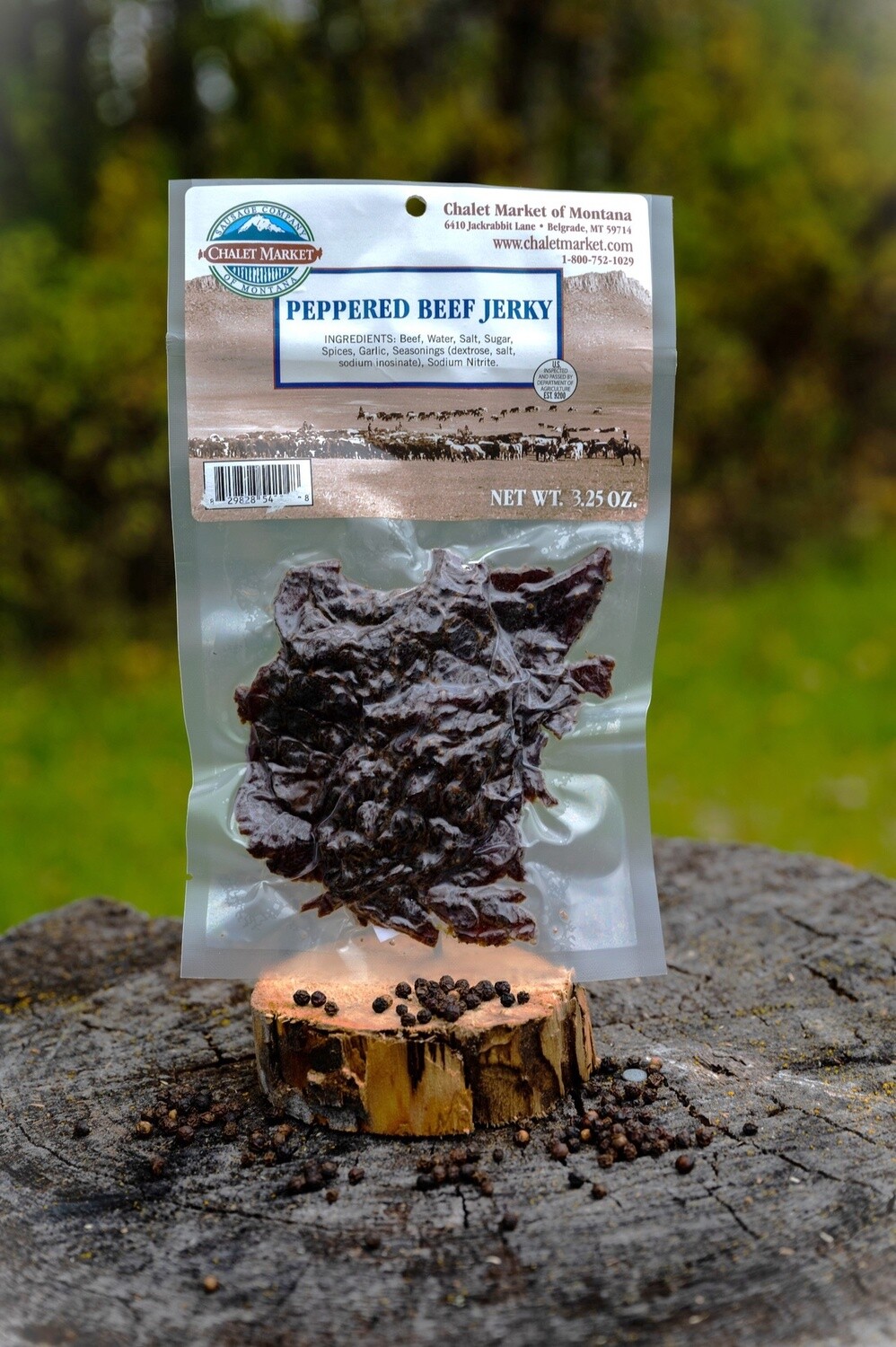 Peppered Beef Jerky 3.25 oz