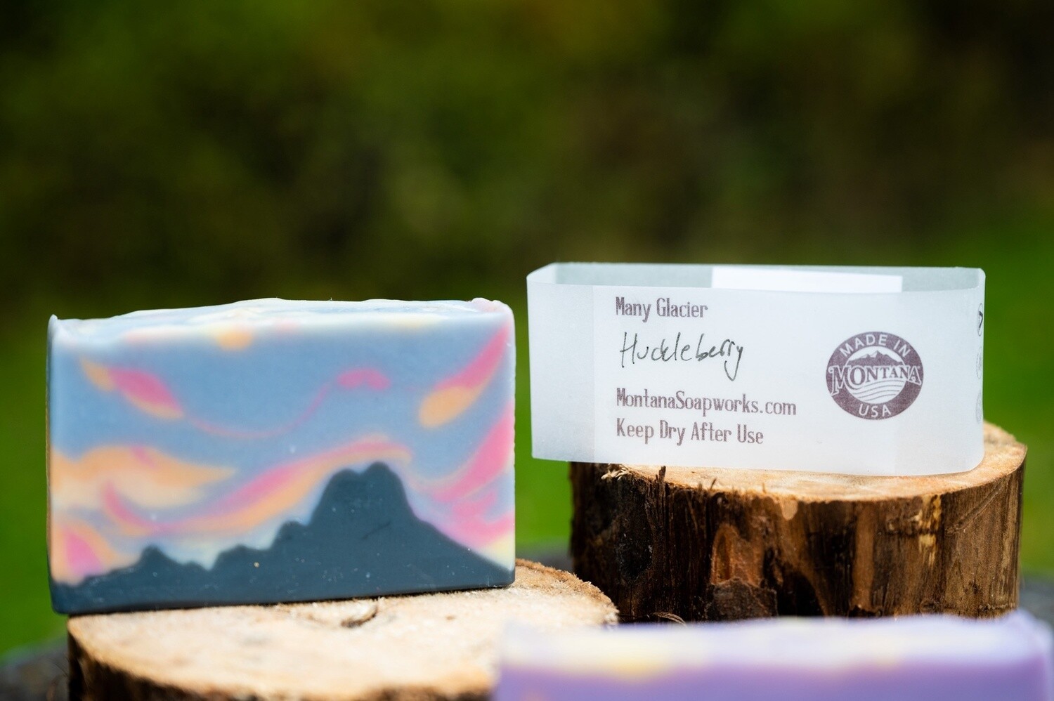 Many Glacier Huckleberry Soap
