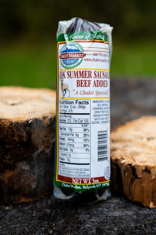 Elk Summer Sausage