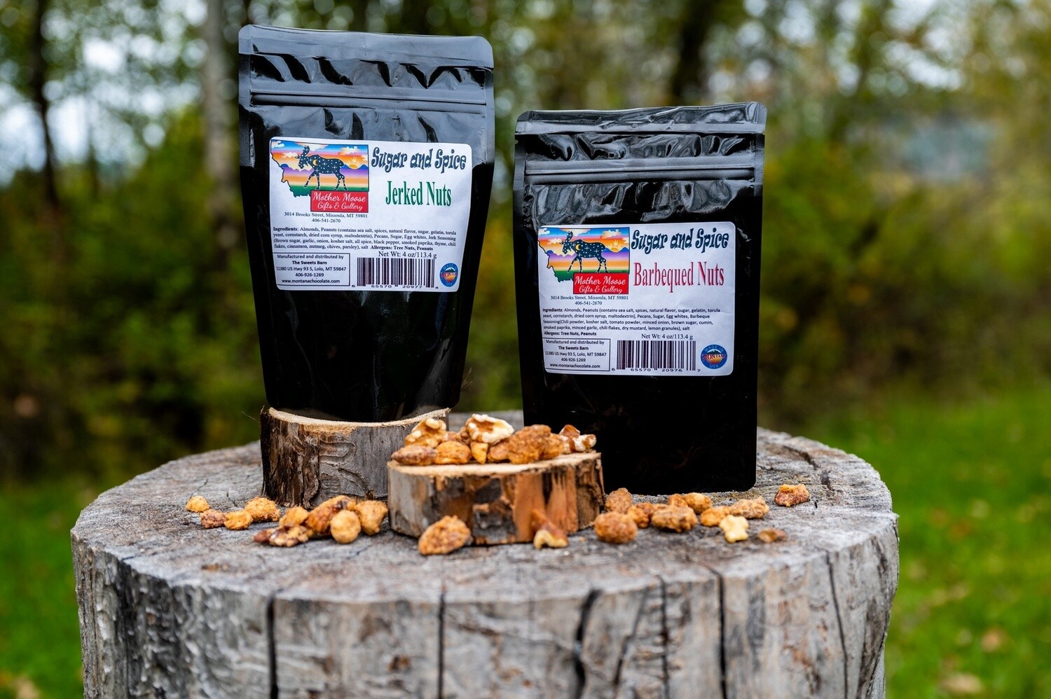 Jerked Seasoned Mixed Nuts