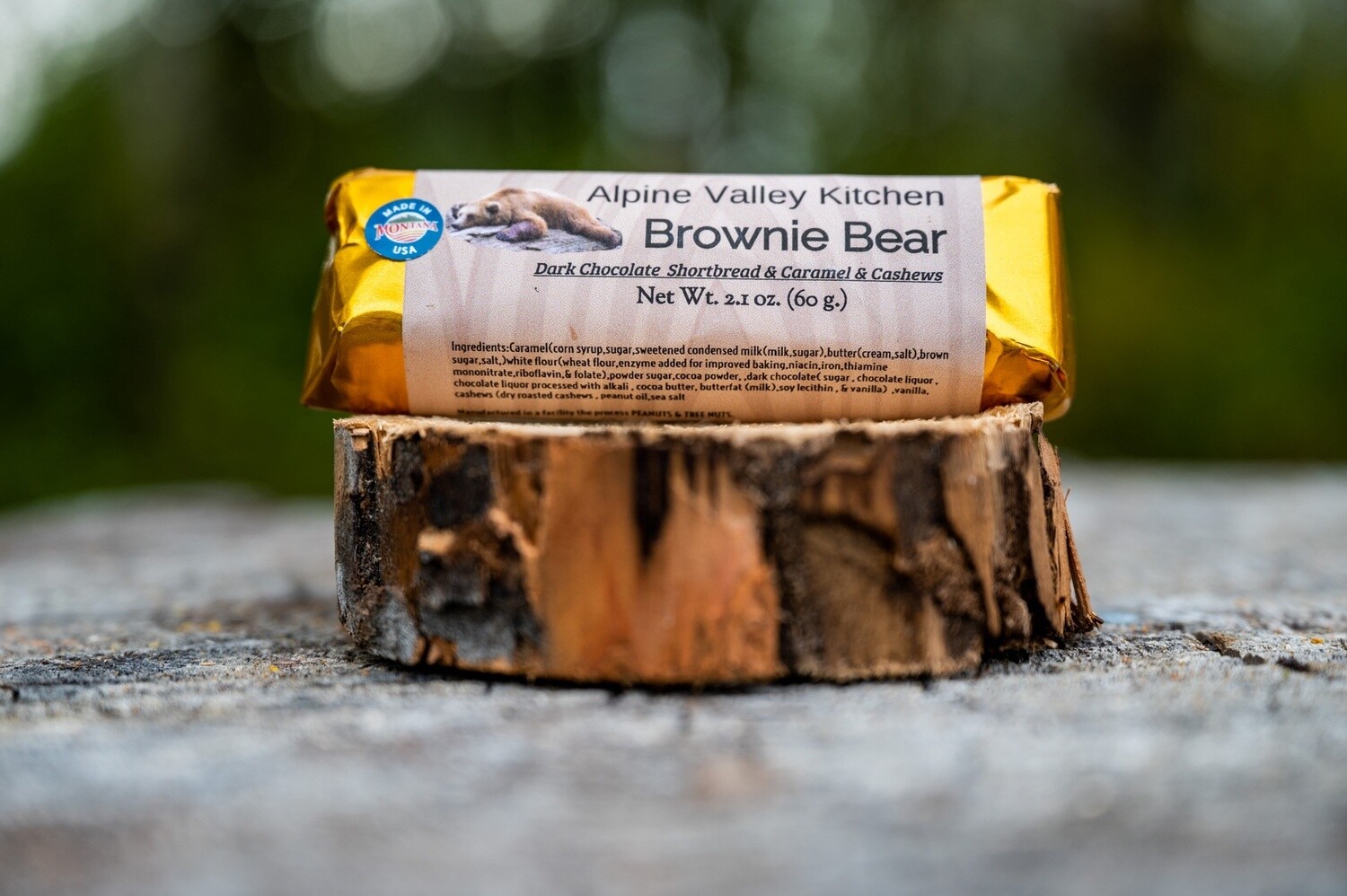 Brownie Bear Milk Choc  Bar