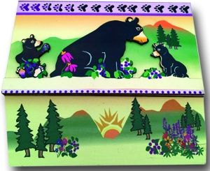 Bearie Bears Wood U Notes