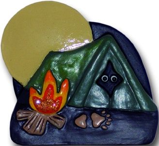 Camp Tent Magnet