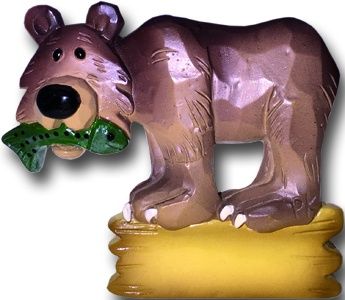 Grizzly w/Fish Magnet