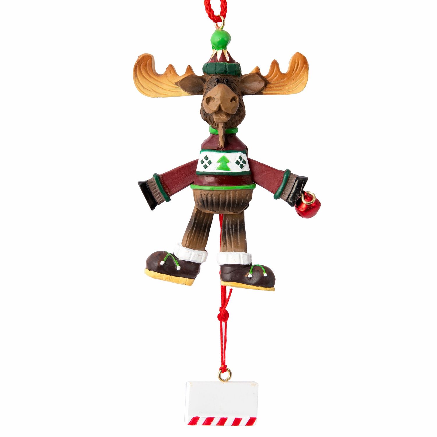 Trek N Moose Pull Ornament