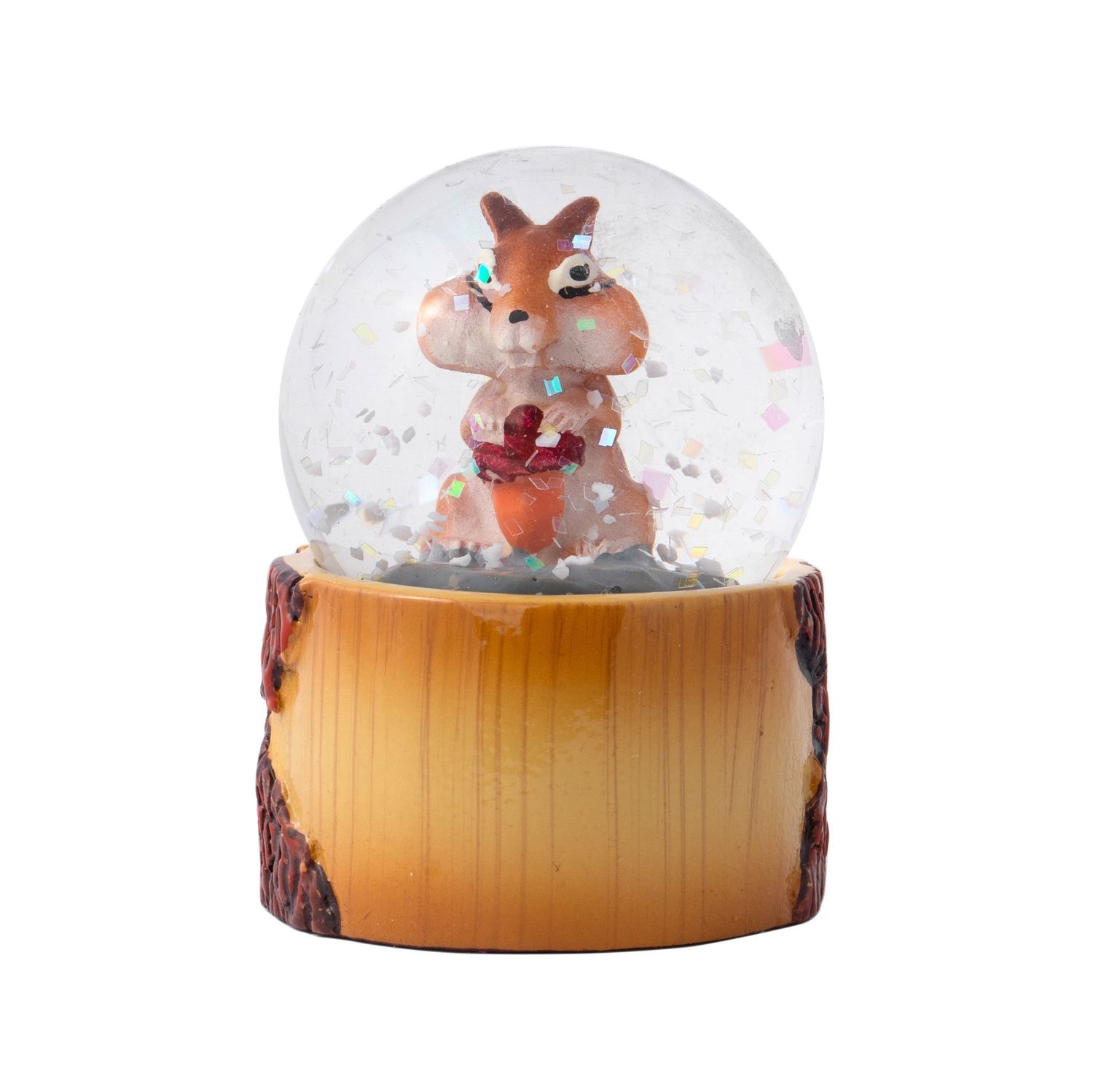 Chipmunk Snow Globe Magnet