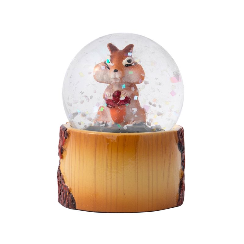 Chipmunk Snow Globe Magnet