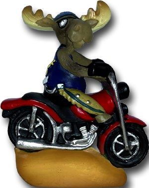 Mo-Cycle Moose Magnet