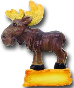 Gooseberry Moose Magnet
